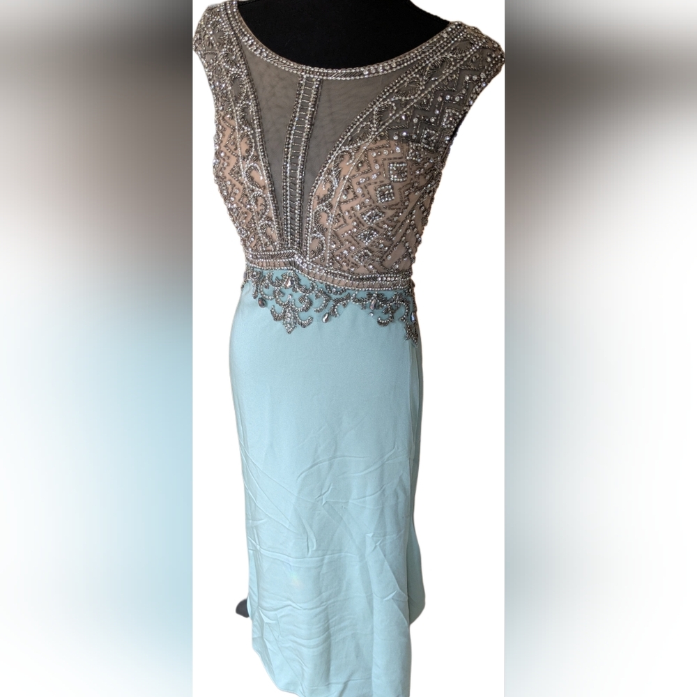 Dave And Johnny Illusion Gown